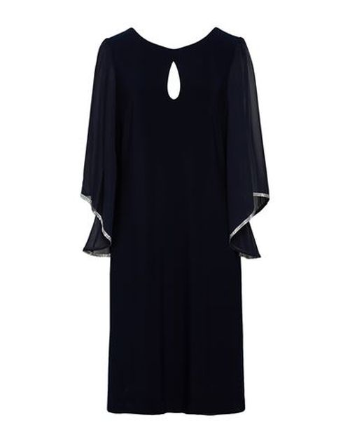 Signature Woman Midi dress Midnight blue Size 16 Polyester, Elastane