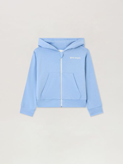 Track Hoodie Full Zip Kids  Celeste/light Blue