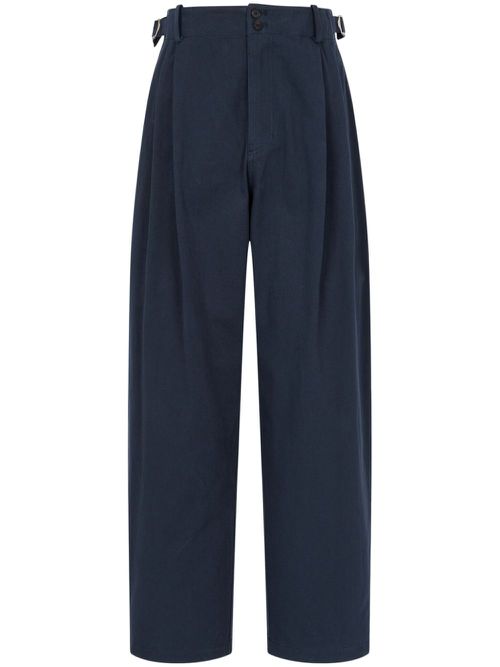 Cotton chino trousers - Blue