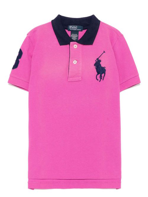 Big Polo Pony polo shirt - Purple