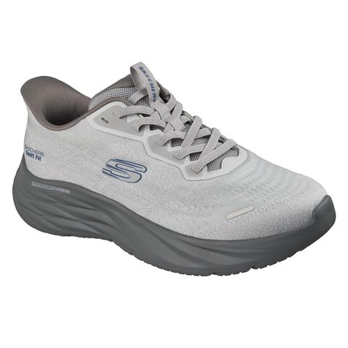 MEN'S SWIFT-FIT SNEAKER - GREY 10:-
