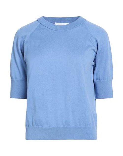 Woman Sweater Light blue Size 4 Cotton