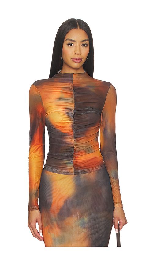BY.DYLN Gem Top in Sunset. XS also in L, M