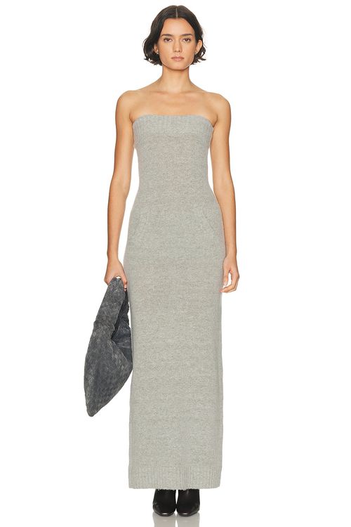 Aya Muse Sera Dress in Heather Green - Gray. XS also in L