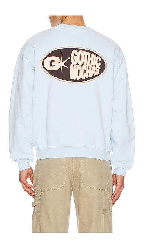 Gothicmochas Pill Crewneck Sweatshirt in Blue. - L also in S, M, XL/1X