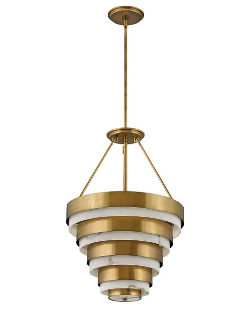 Heritage Brass LED Chandelier from the Echelon Collection