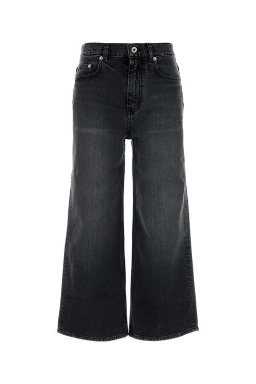 Black Stretch Denim Jeans
