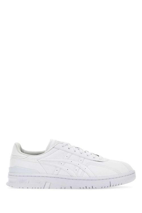 Low-Top Fabric Sneaker — White