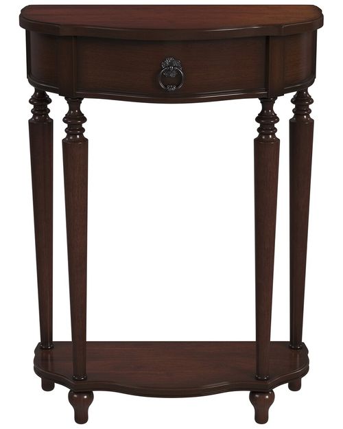Specialty Company Ashby Demilune Console Table With Storage