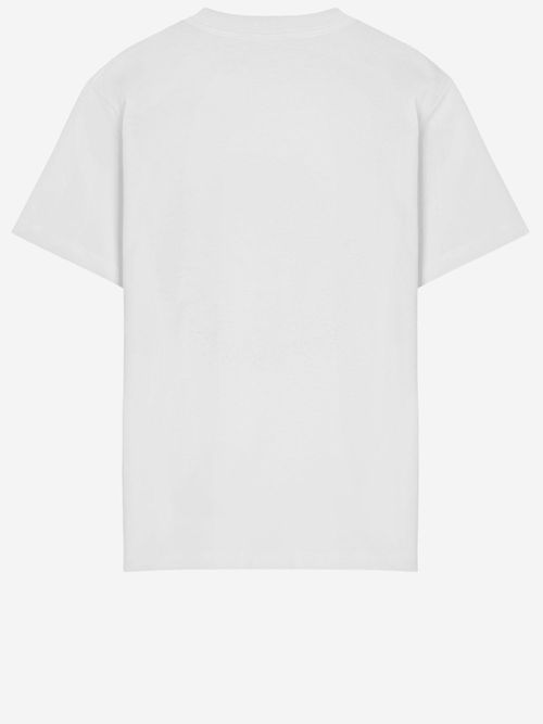 Logo-Print Cotton T-Shirt — White