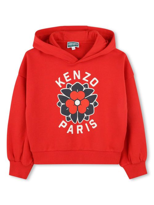 Cotton hoodie - Red