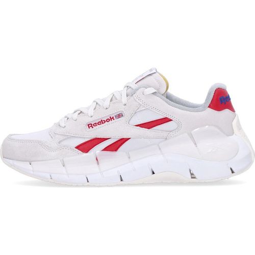 Low Men's Shoe Zig Kinetica 2.5 Plus Shoes Cloud White/chalk/vector Red