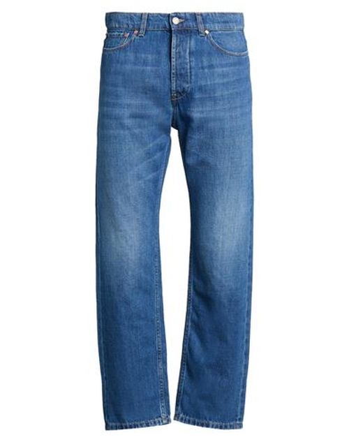 Man Jeans Blue Size 31 Cotton, Linen