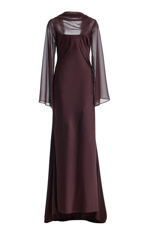 Exclusive Devlyn Satin Gown - Moda Operandi