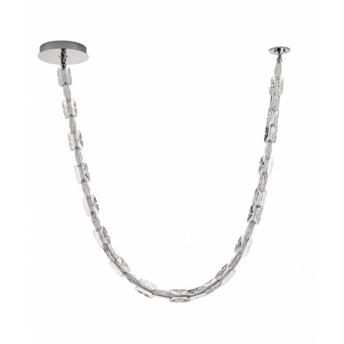 Chrome LED Pendant from the Monarch Collection