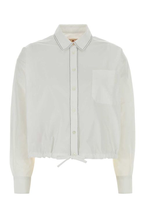 Poplin Oversize Shirt — White