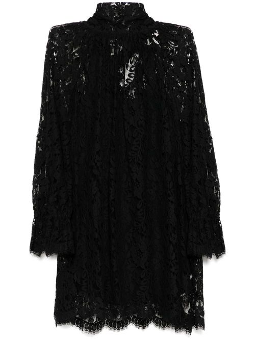 Gathered dress - Black