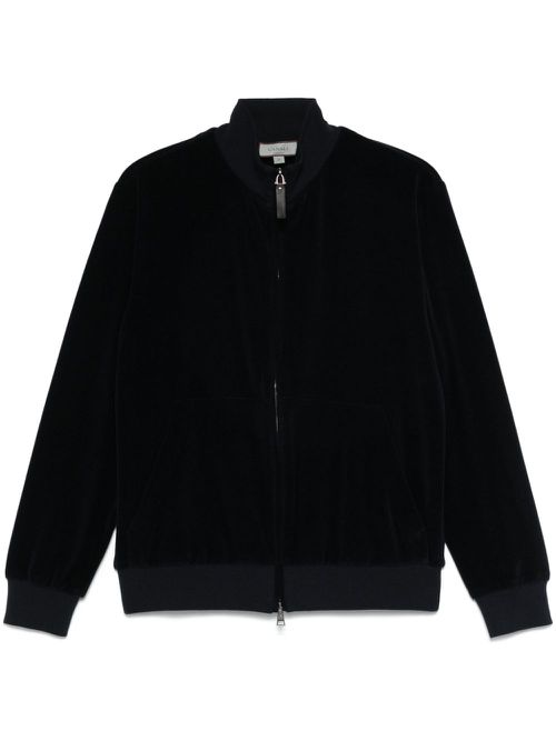 Velvet sweatshirt - Blue