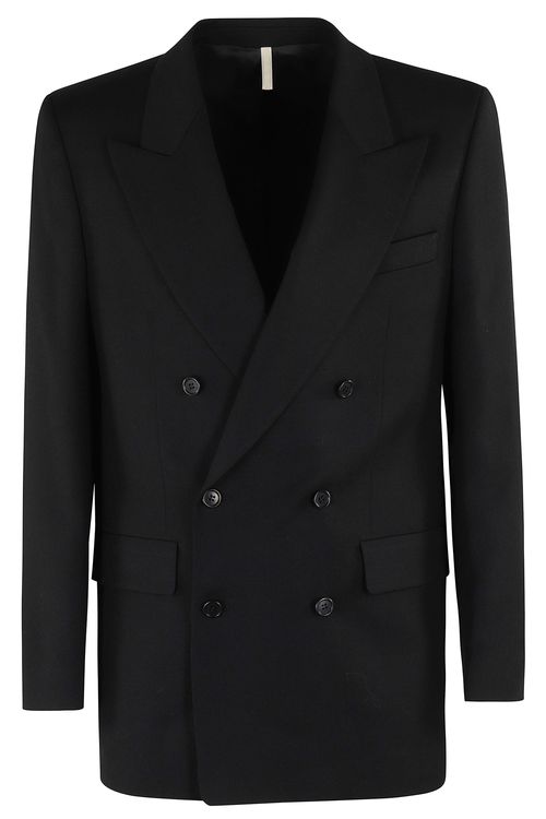 Db Blazer Black Lana Vergine Giacca - Men