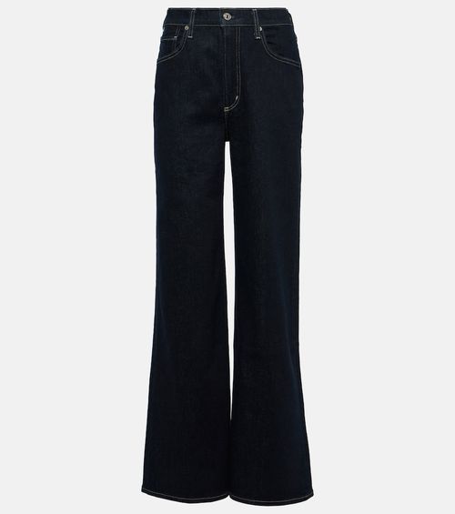 Paloma high-rise wide-leg jeans