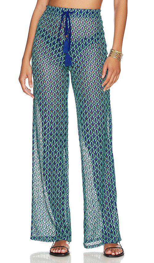 House of Harlow 1960 x REVOLVE Saskia Pant in Teal.  XL. Also in M, S