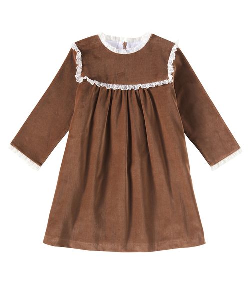 Carolina cotton velvet dress