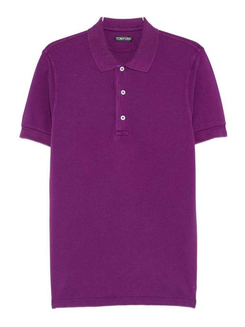 Cotton Blend Polo Shirt