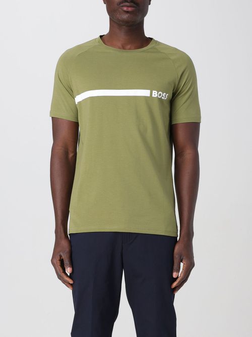 T-Shirt BOSS Men color Green