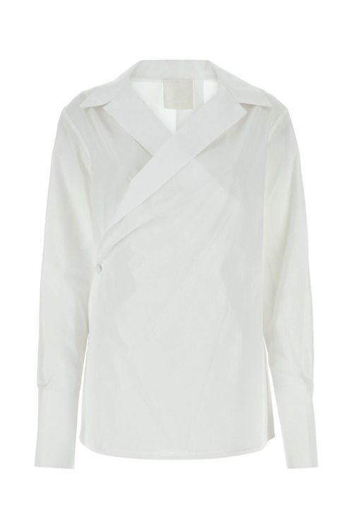 Wrap Poplin Shirt
