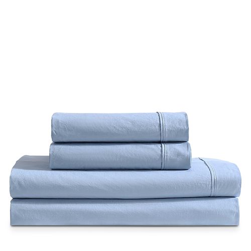 Washed Percale Cotton Sheet Set, Twin Xl