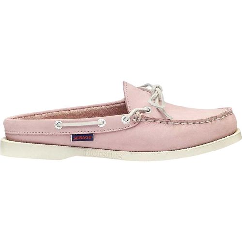 Sebago Womens/Ladies Nubuck Clogs Chiffon Pink - Light Pink