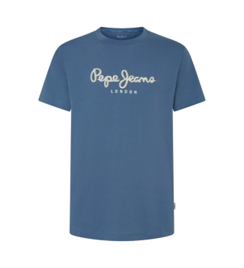 Pepe Jeans for man. PM509428 Abel T-shirt blue (M), Casual, Short sleeve, Organic Cotton, Sustainable