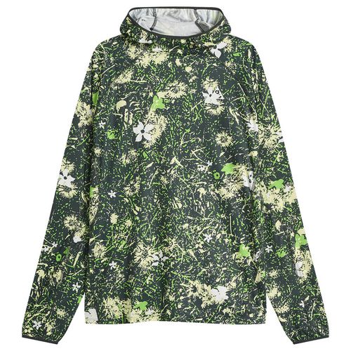 Men's ACG All Over Print Hoodie in Mean Green/Black Spruce/Summit White