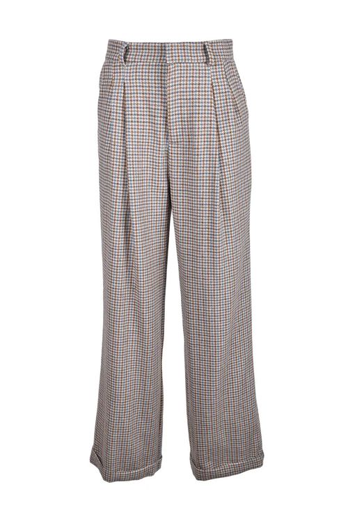 Wool/Polyester Pants - Beige/Heavenly