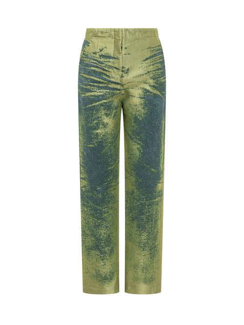 Straight Leg Abstract Print Trousers (SS26 Edition)