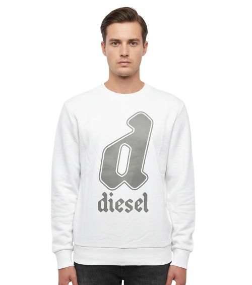 White Crew Neck Sweatshirt