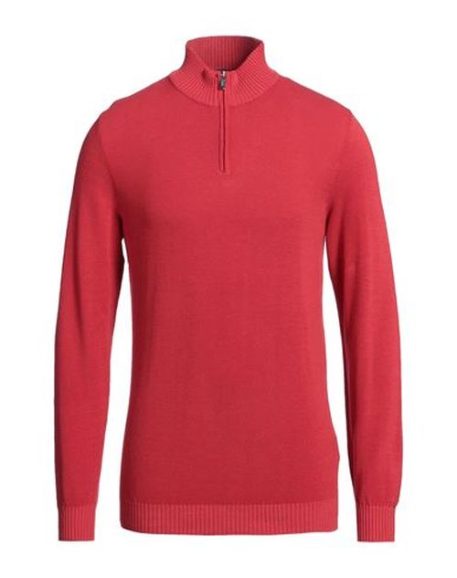 Man Turtleneck Red