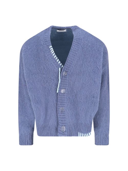 -Inspired Mohair Blend Sweater for Men