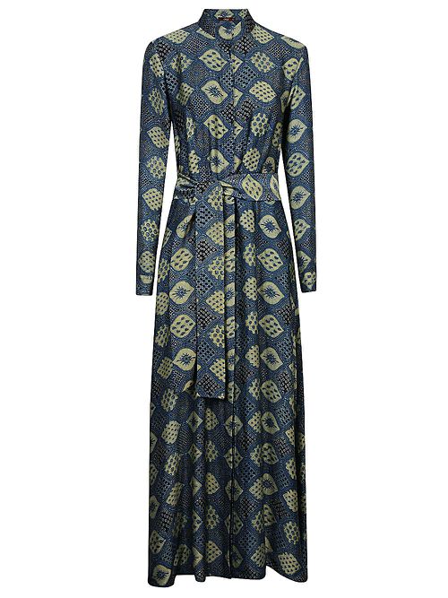 OBIDI- Printed Silk Dress