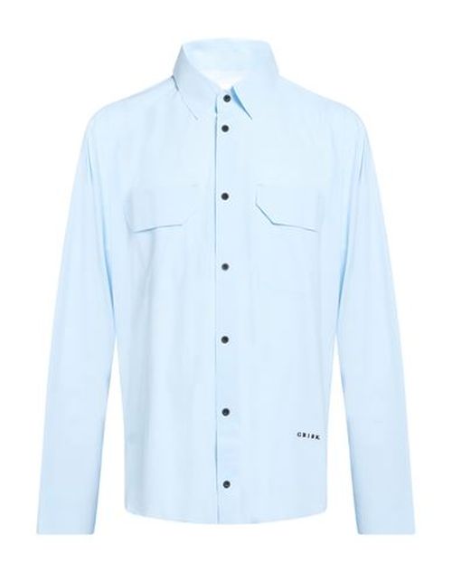 Man Shirt Sky blue Size M Polyamide, Elastane, Polyurethane