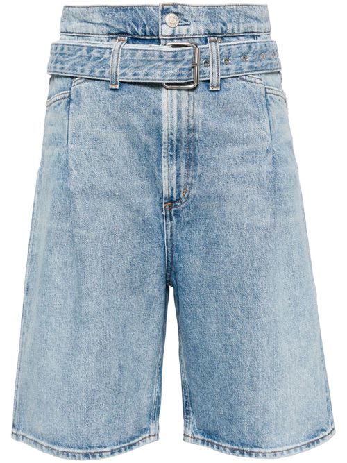 Reworked 90's denim shorts - Blue