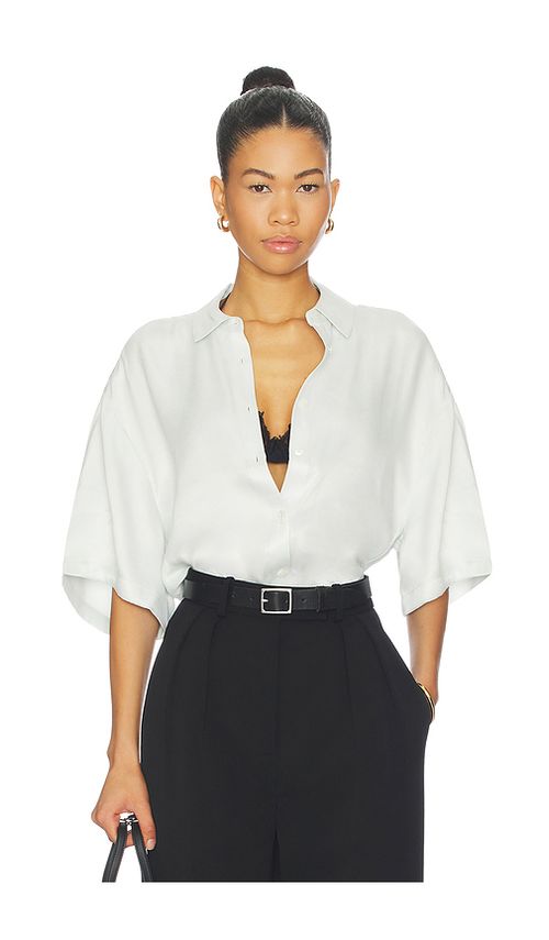 ANINE BING Coco Shirt in Mint. - XS also in