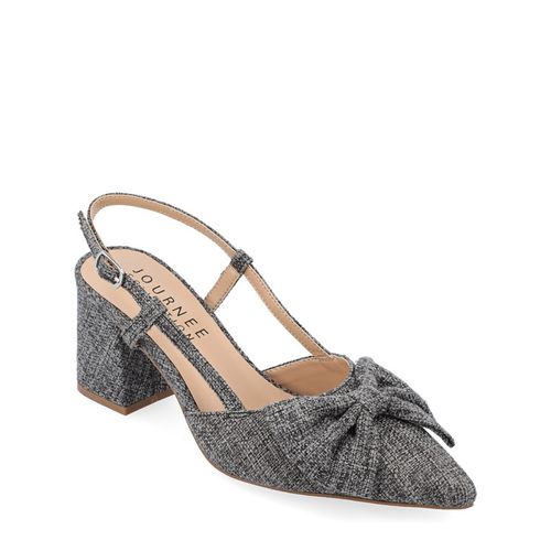 Women's Tailynn Block Heel Pump Shoes (Charcoal)