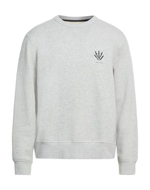 Man Sweatshirt Light grey Size M Cotton