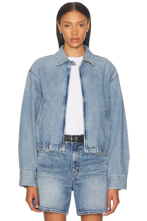 AGOLDE Nile Jacket in Space - Blue.  XL also in