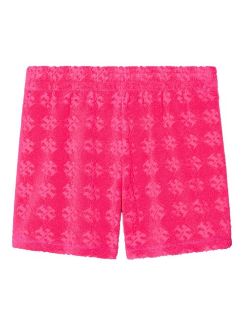 Logo cotton shorts