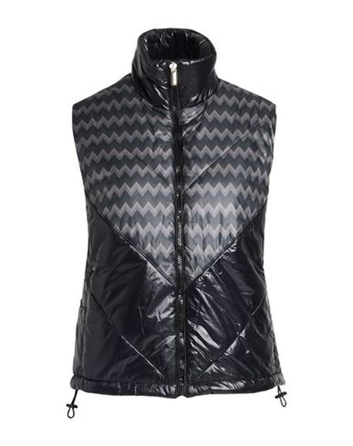 Woman Vest Black Size M Polyester