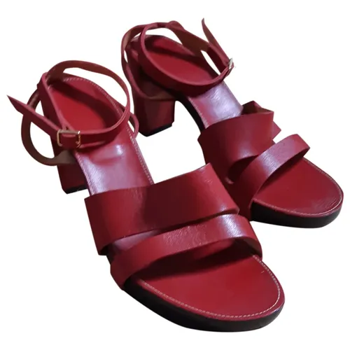 Sandals Leather for Female 39 EU