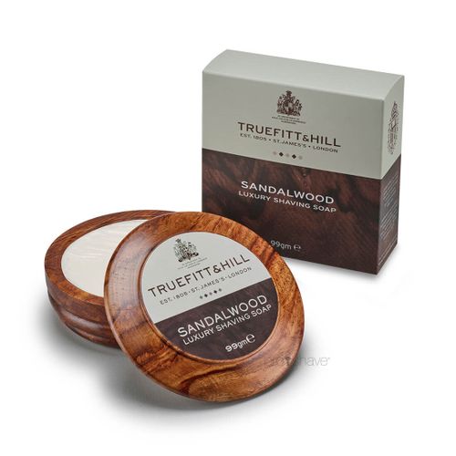 Truefitt & Hill Sandalwood Luxury Shaving Soap — Shaving Soap