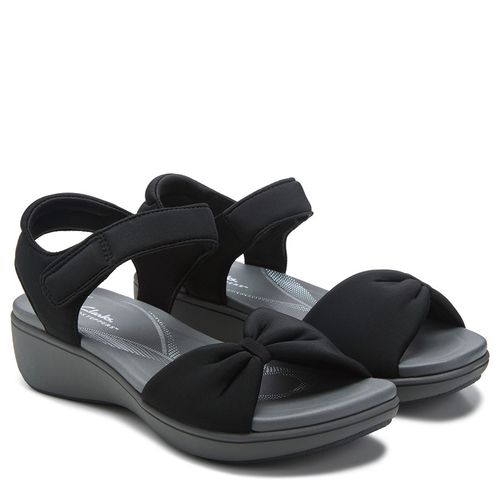 Women's Breeze Rae Sara Cloudsteppers Casual Sandals (Black)